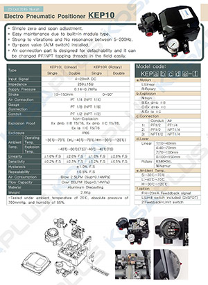 KEP定位器使用手册